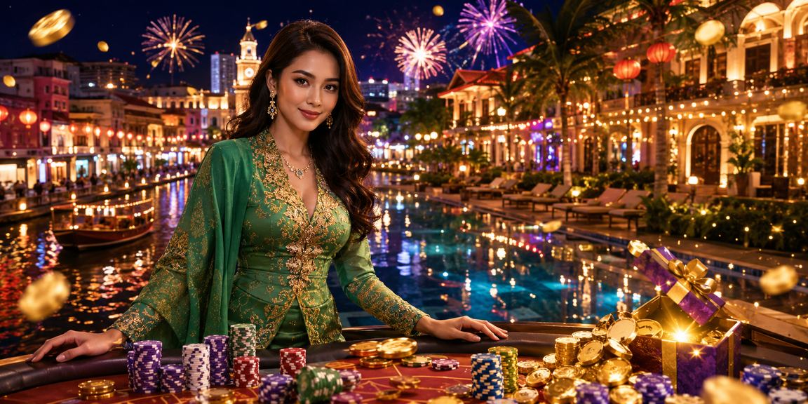 Suasana kasino hiburan gaya Hari Raya di Malacca untuk platform 80300