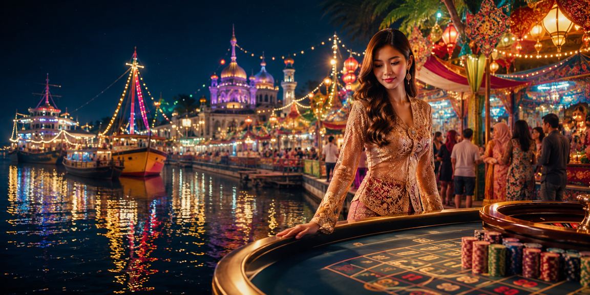 Suasana kasino hiburan Malaysia moden di platform permainan popular 80300